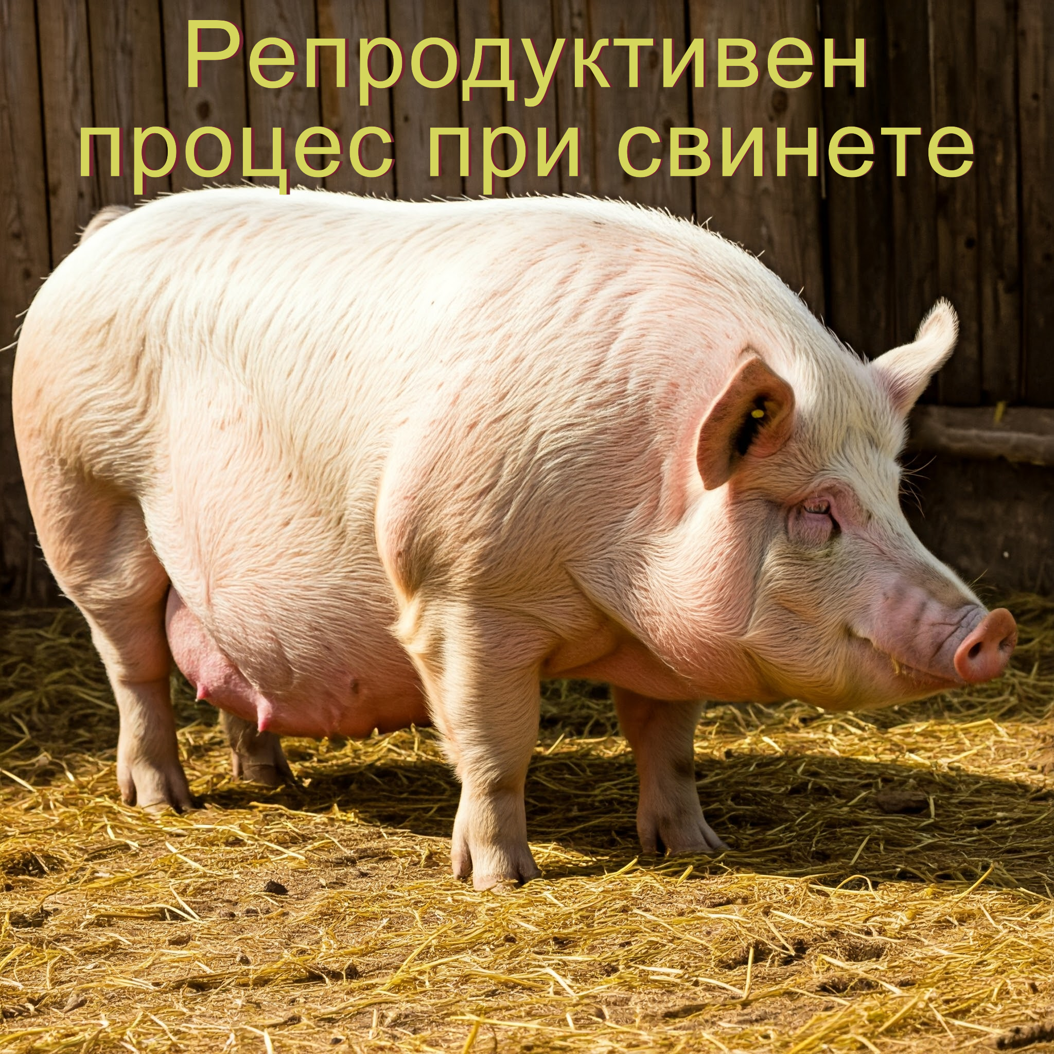 Фактори оказващи влияние върху протичането на репродуктивния процес при свинете