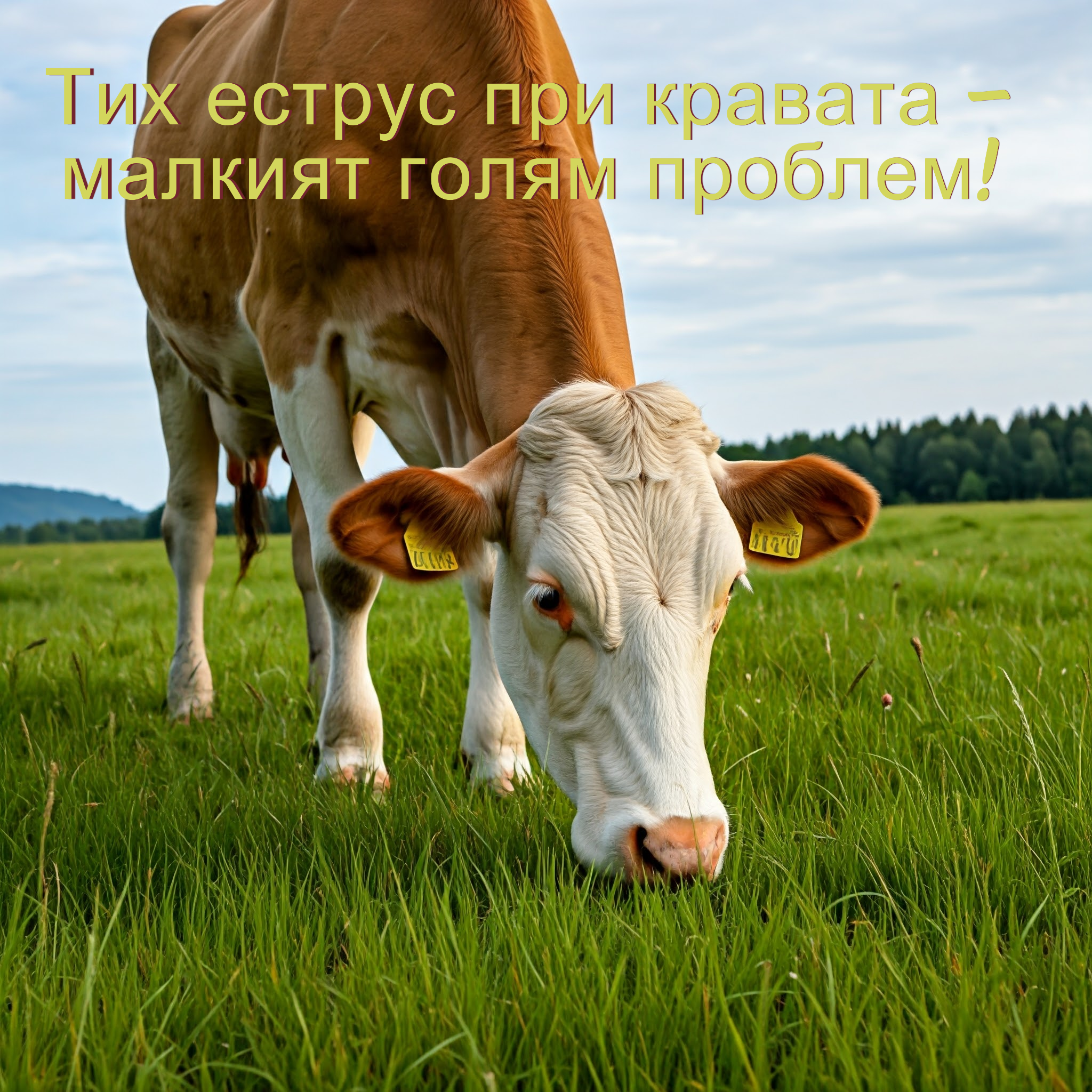 Тих еструс при кравата – малкият голям проблем