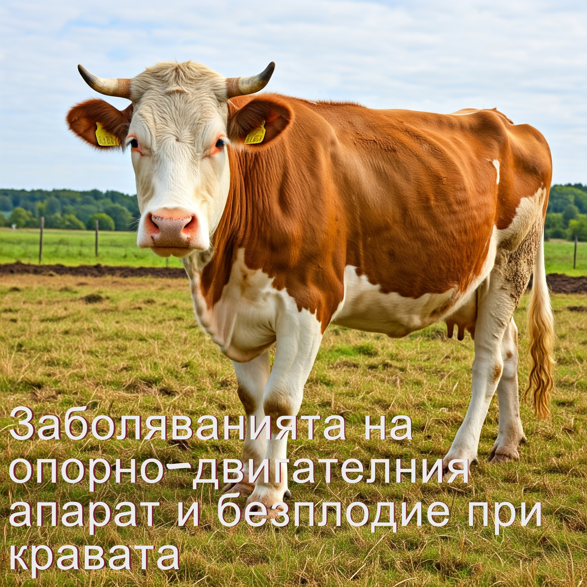 Заболяванията на опорно-двигателния апарат и безплодие при кравата