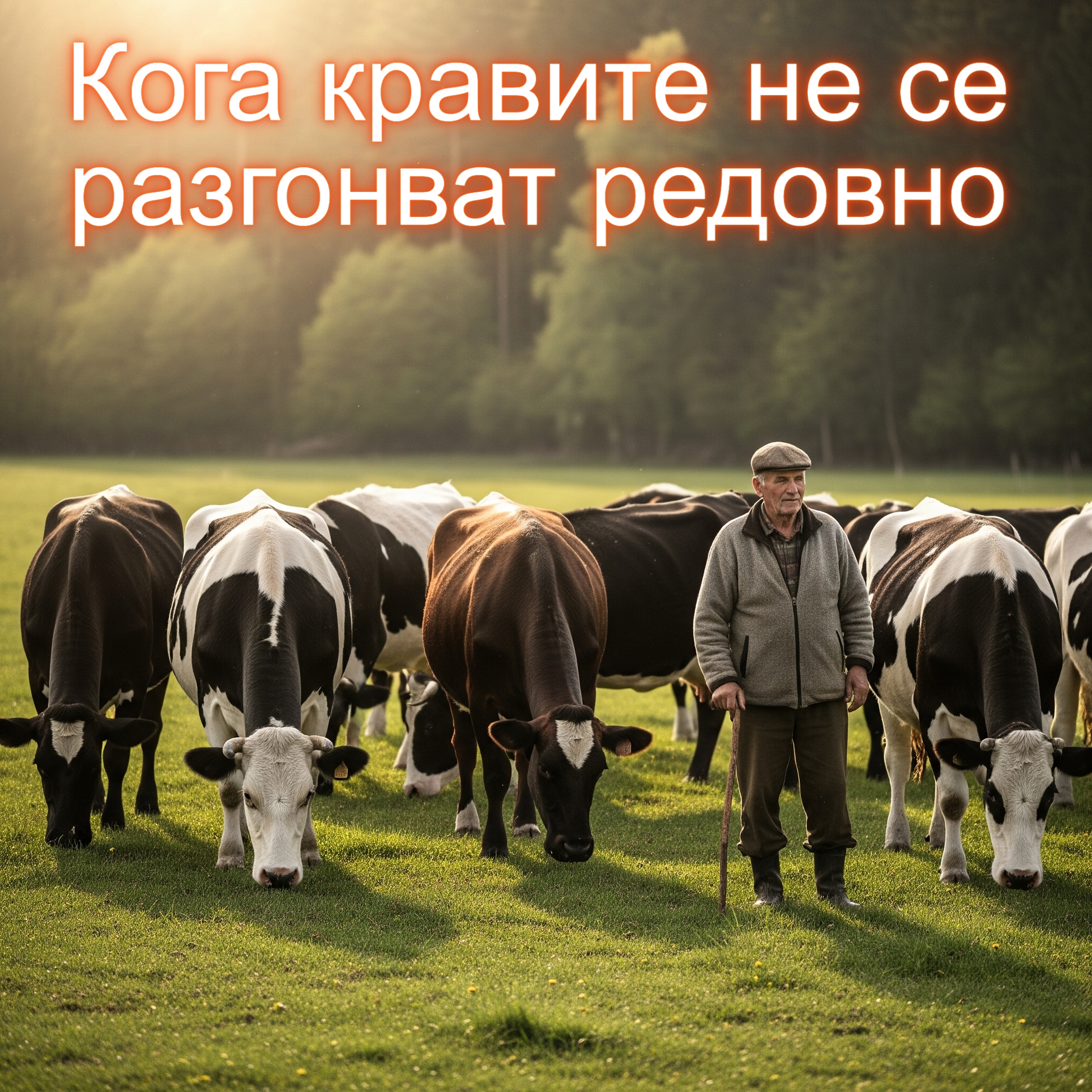 Кога кравите не се разгонват редовно?