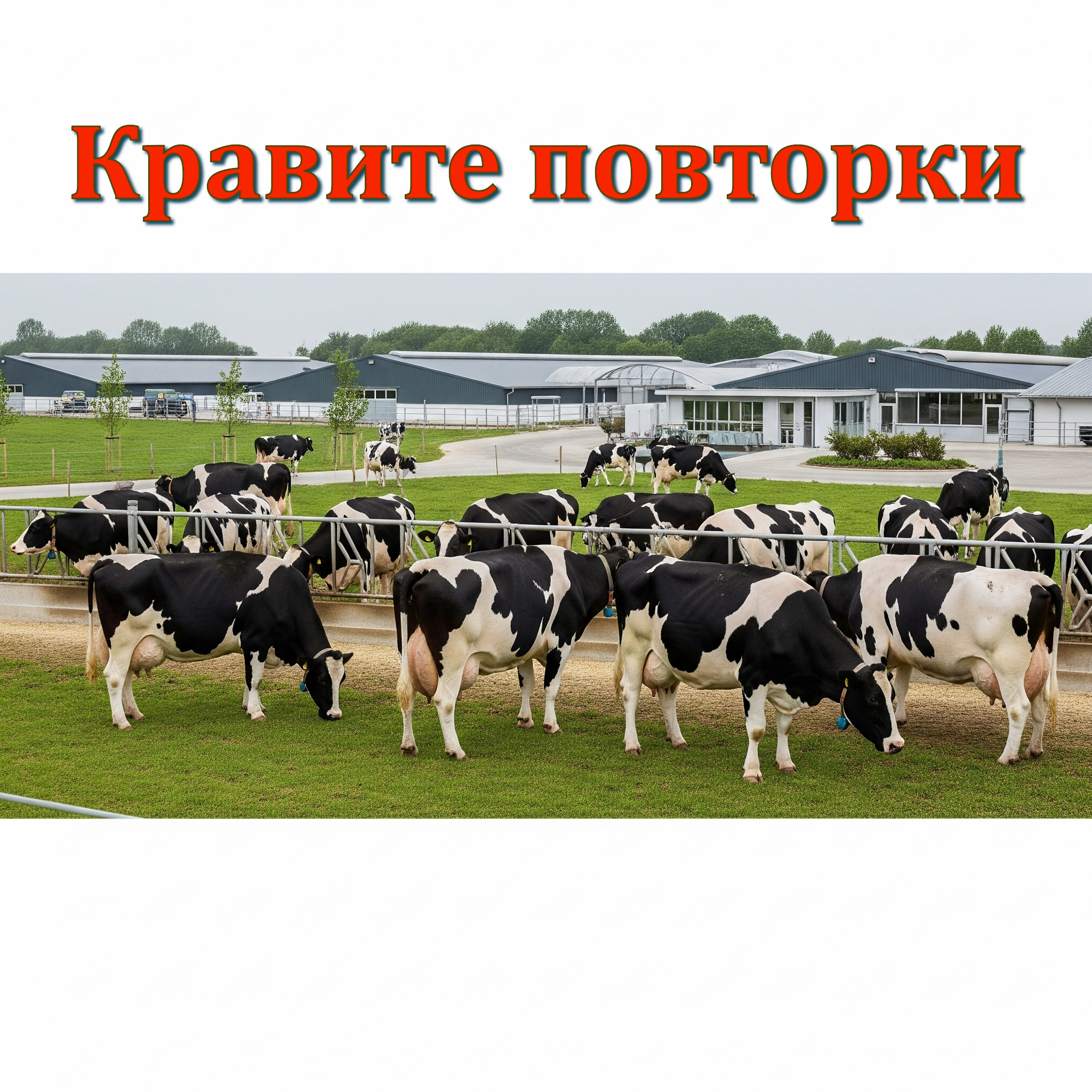 Как може да се намали процентът на кравите повторки