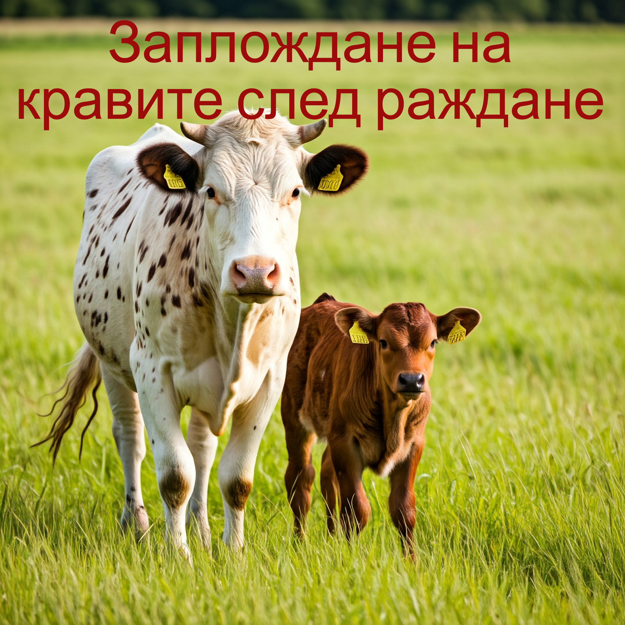 Мероприятия гарантиращи своевременното заплождане на кравите след отелването им