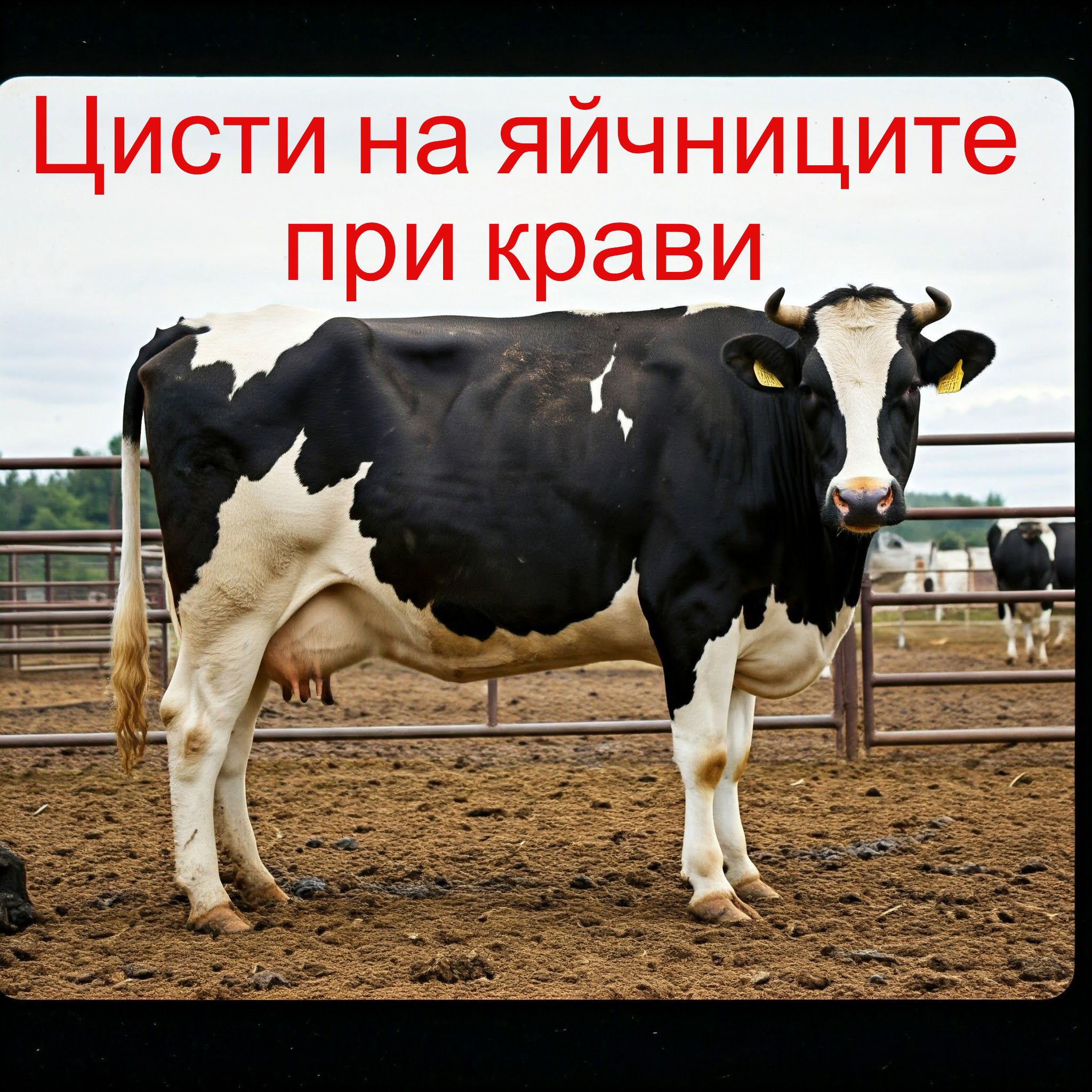 Яйчникови цисти при кравите често водят до безплодие