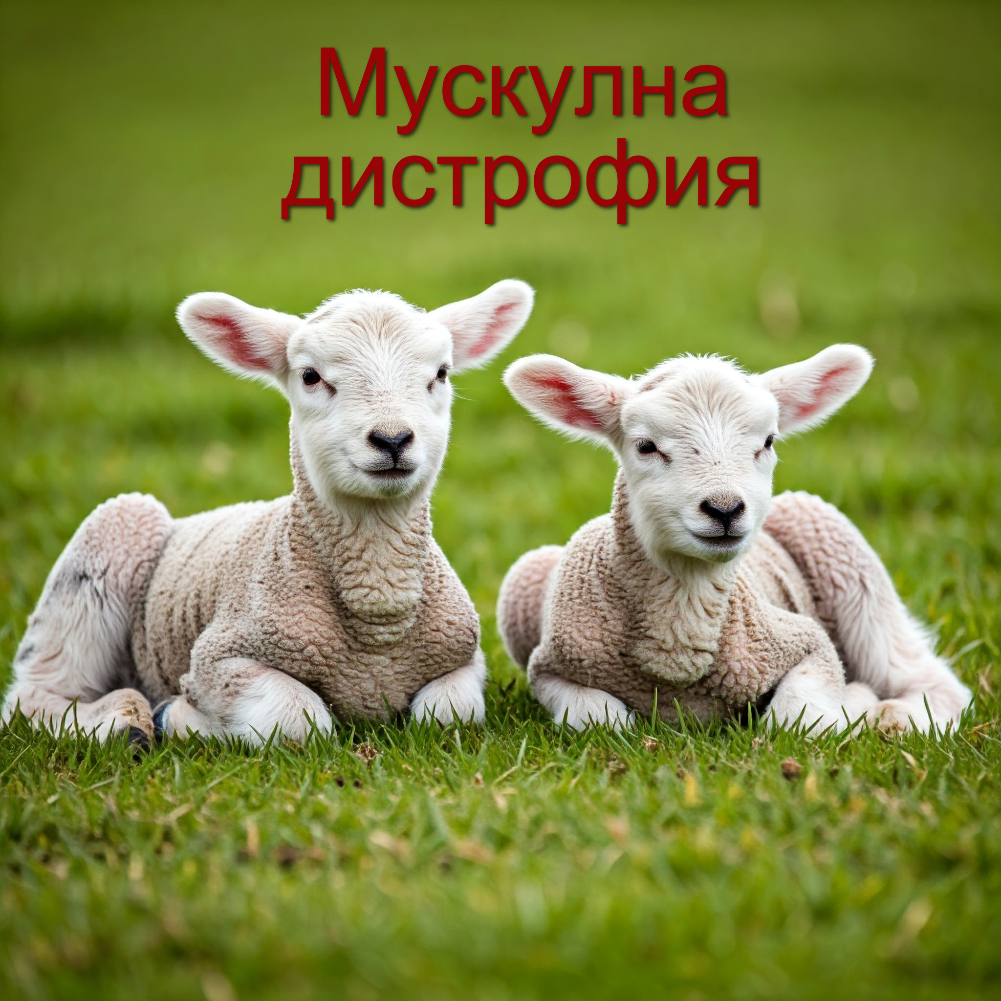 Мускулна дистрофия при новородени и подрастващи животни
