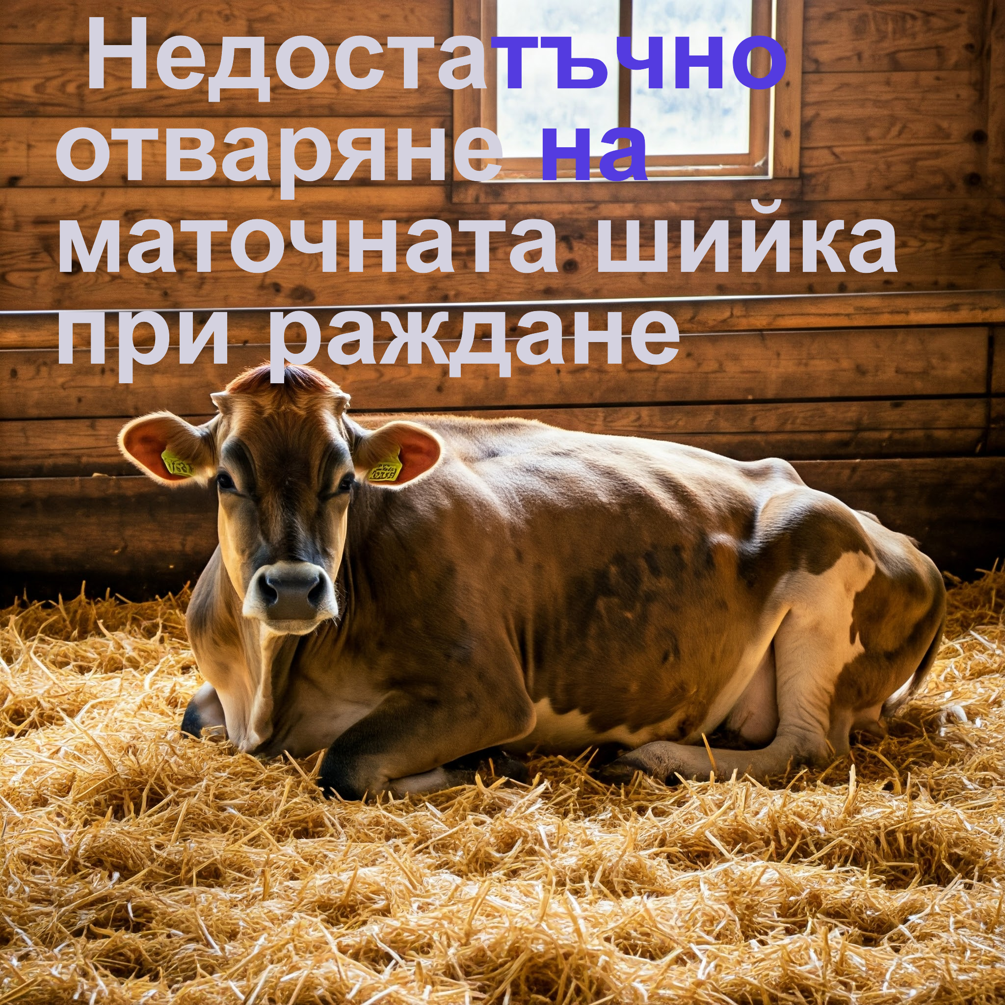 Недостатъчно отваряне на маточната шийка причинява затруднение в раждането