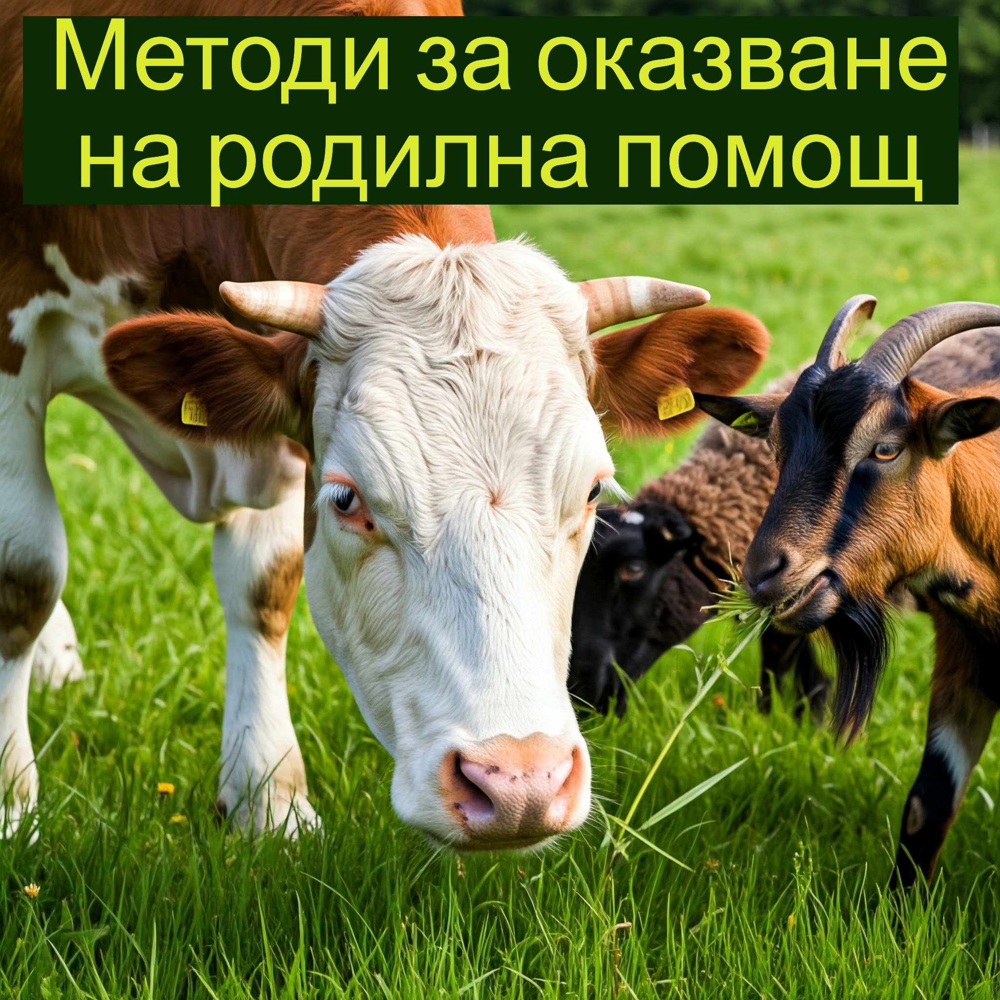 Методи за оказване на акушерска помощ при преживните животни