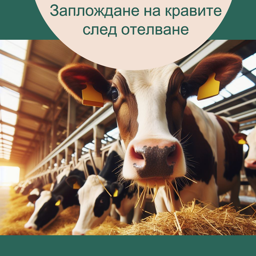 Заплождане на кравите след отелване