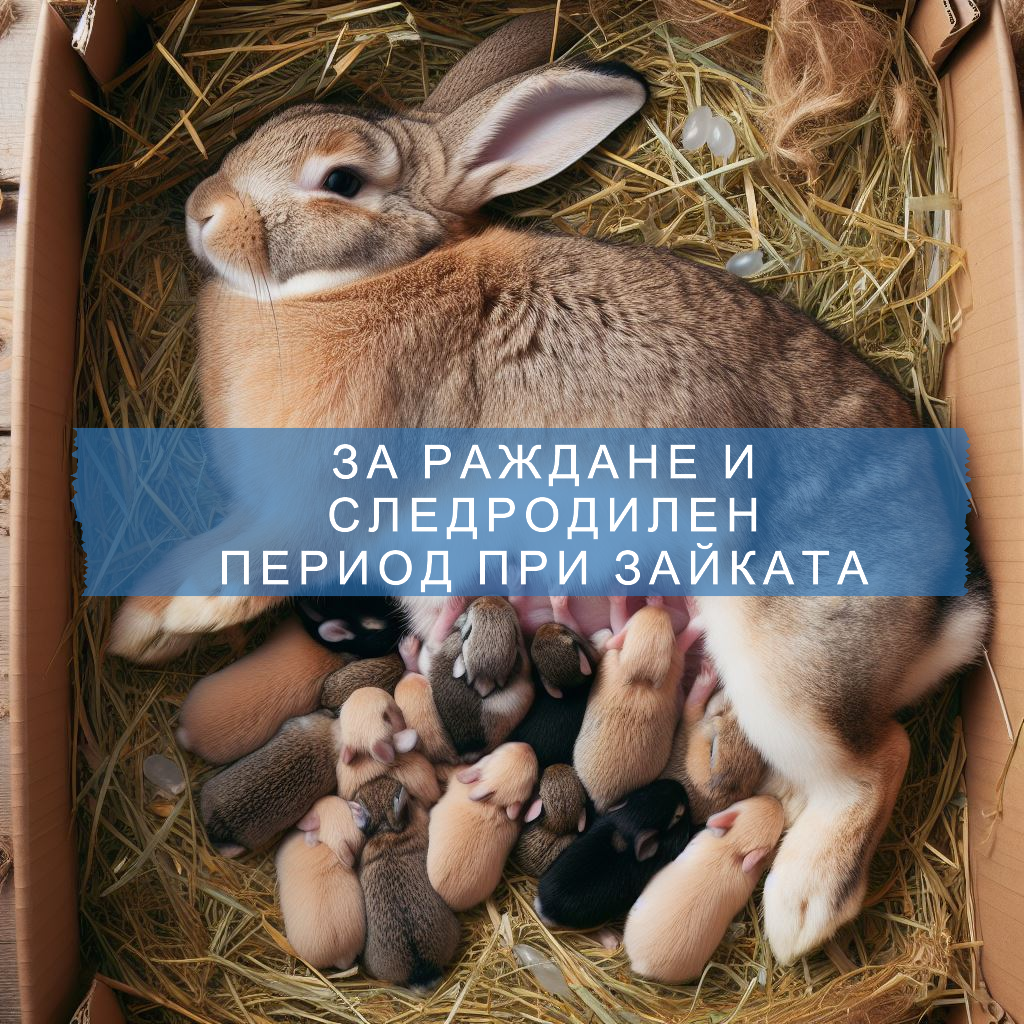 За раждане и следродилен период при зайката