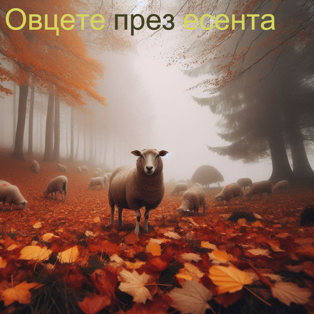Хранене и отглеждане на бременните овце през есента