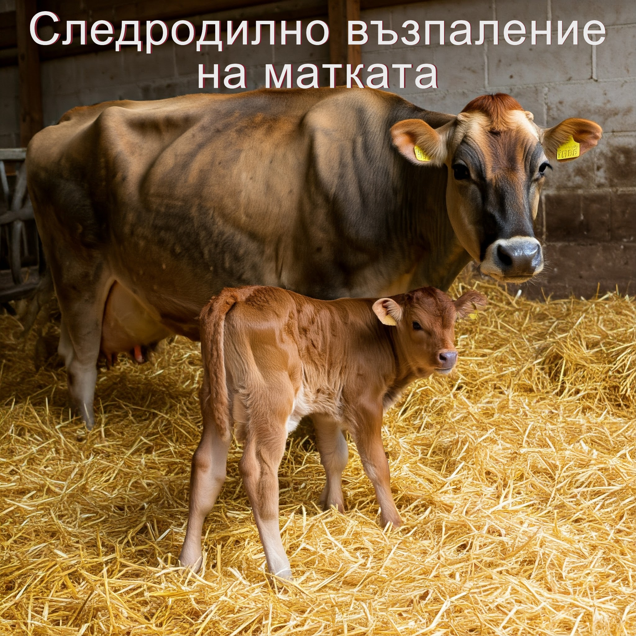 Следродилни възпаления на матката при кравата
