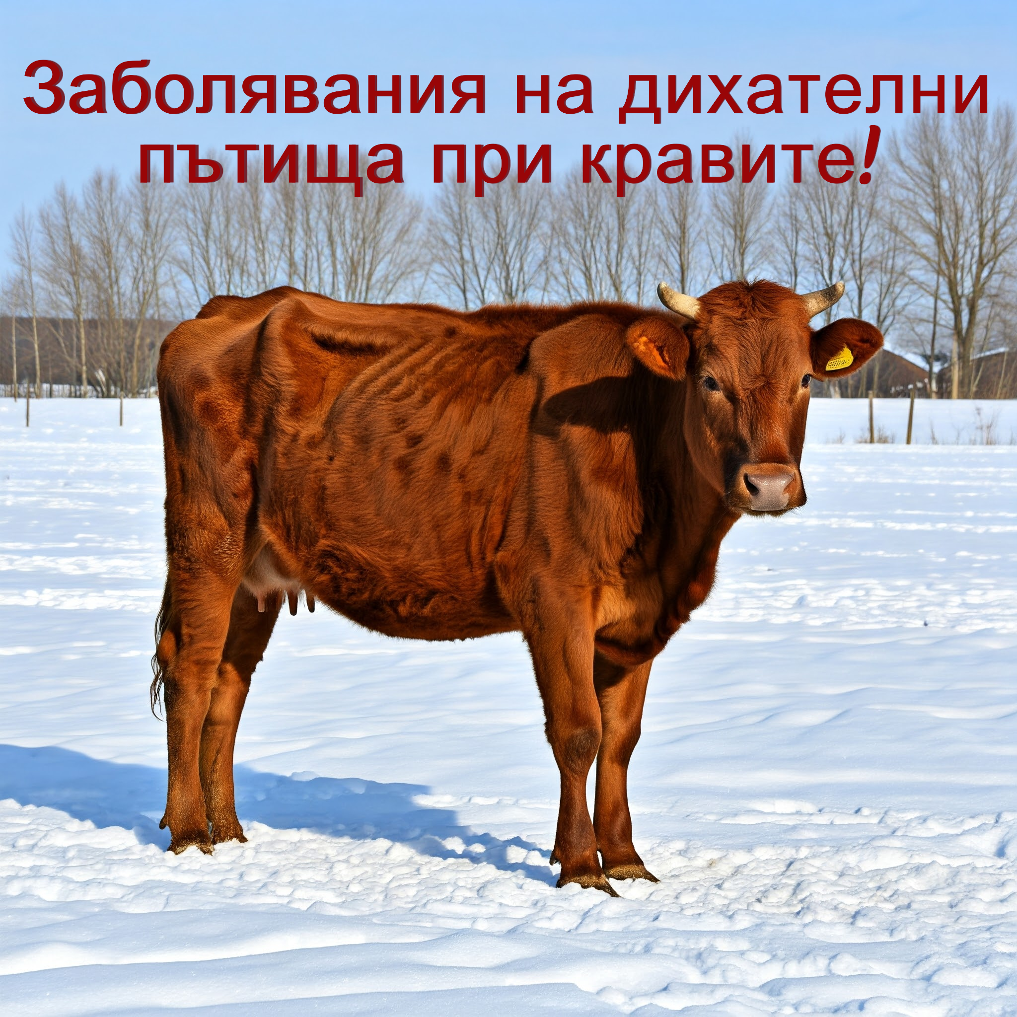 Заболяванията на дихателните пътища при кравите