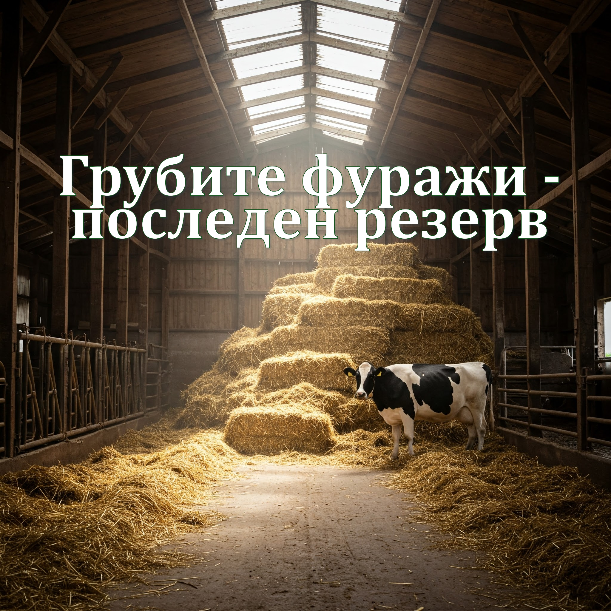 Грубите фуражи – един последен резерв