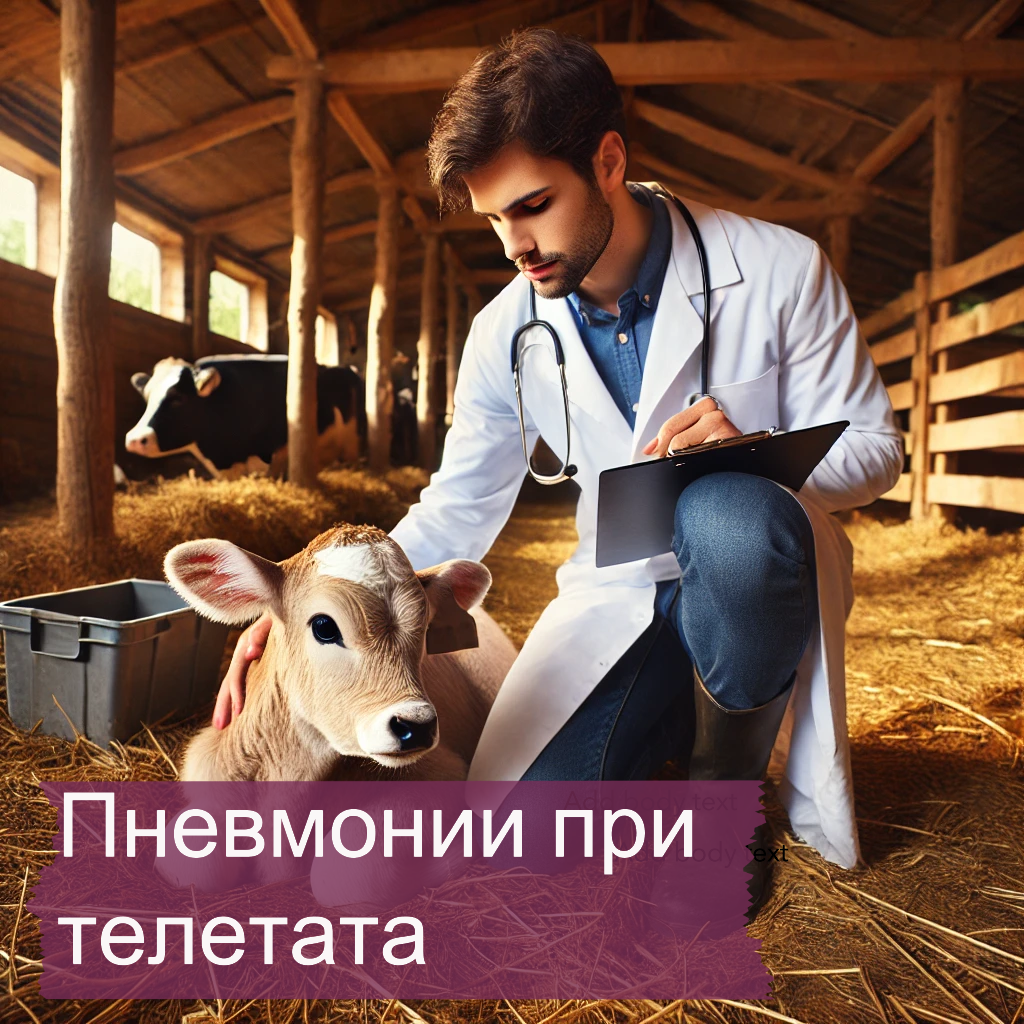 Пневмонии  при телета