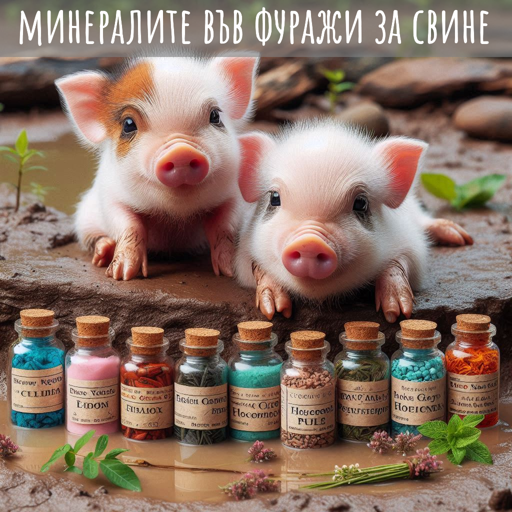 Последствия от недостатъчната обезпеченост с минерали във фуражите на свинете